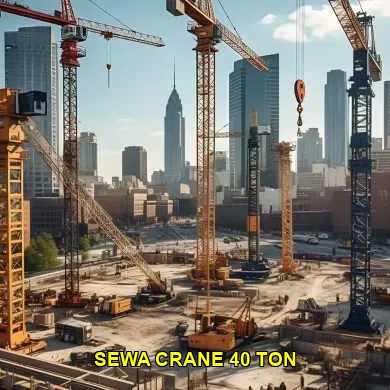 sewa crane 40 ton